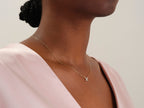 Marquise Cut Clover Necklace