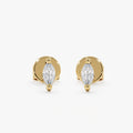 Marquise Solitaire Studs