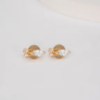 Marquise Solitaire Studs