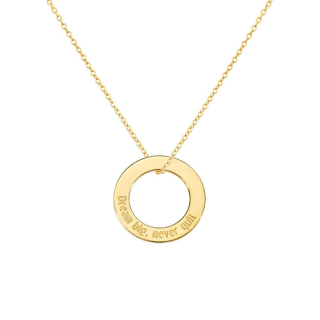 Meaningful Circle Necklace
