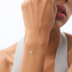 Minimal Star Diamond Bracelet