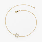 Minimal Star Diamond Bracelet
