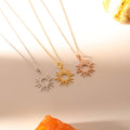 Minimal Sun Ray Necklace