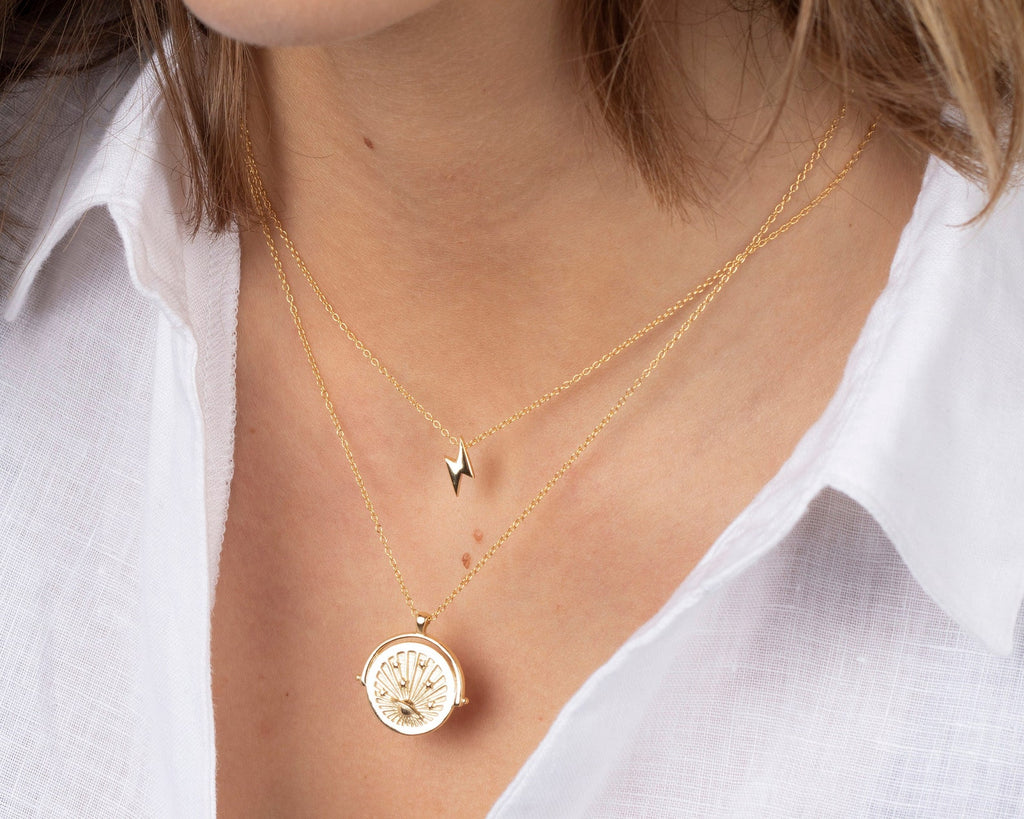 Minimal Thunder Necklace