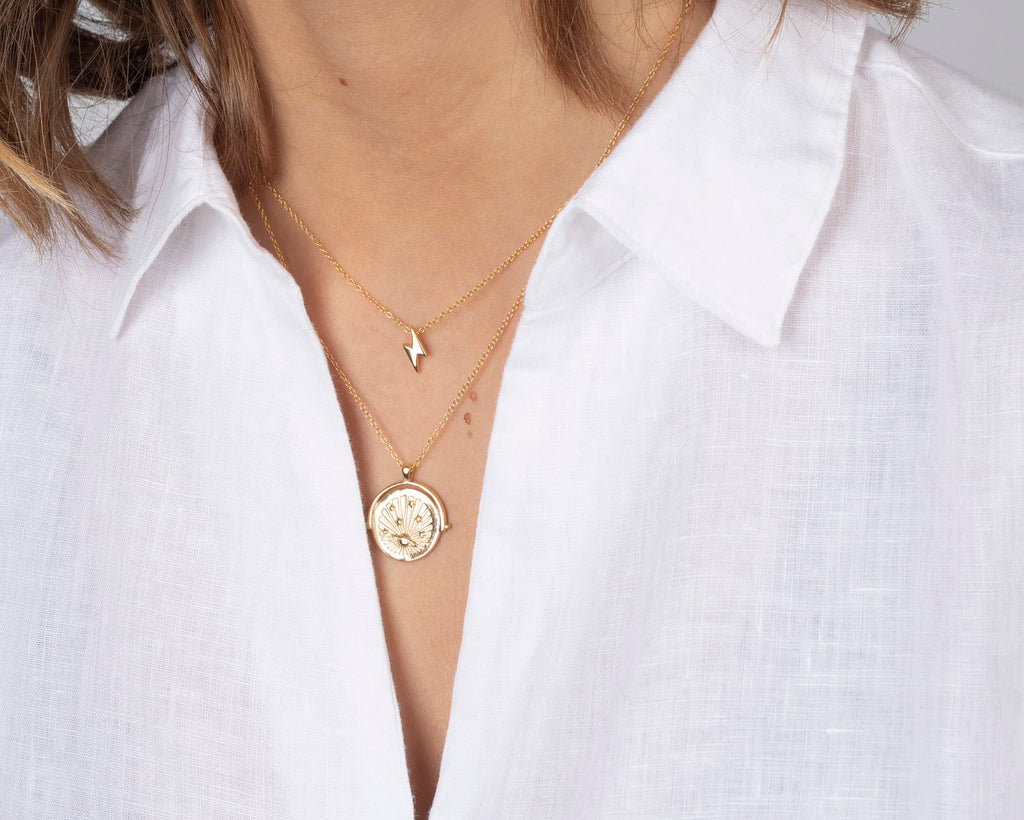 Minimal Thunder Necklace