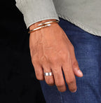 Modern Groom Diamond Band