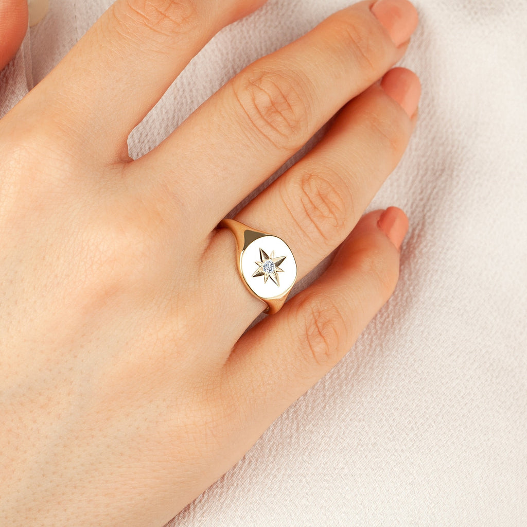 North Star Diamond Ring