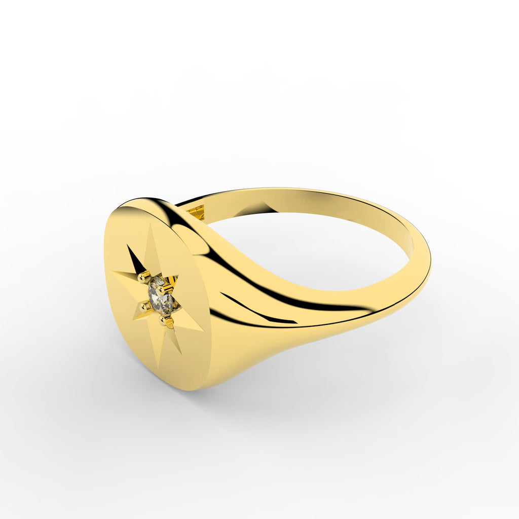 North Star Diamond Ring
