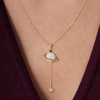 Orbit Star Diamond Necklace