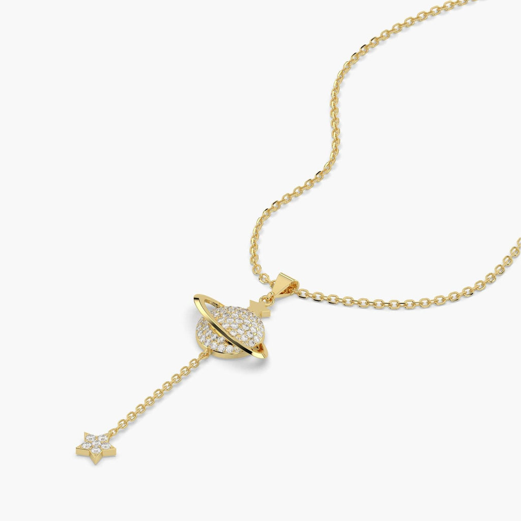 Orbit Star Diamond Necklace