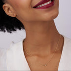 Peace Symbol Bird Necklace
