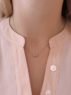 Pear Trio Diamond Necklace