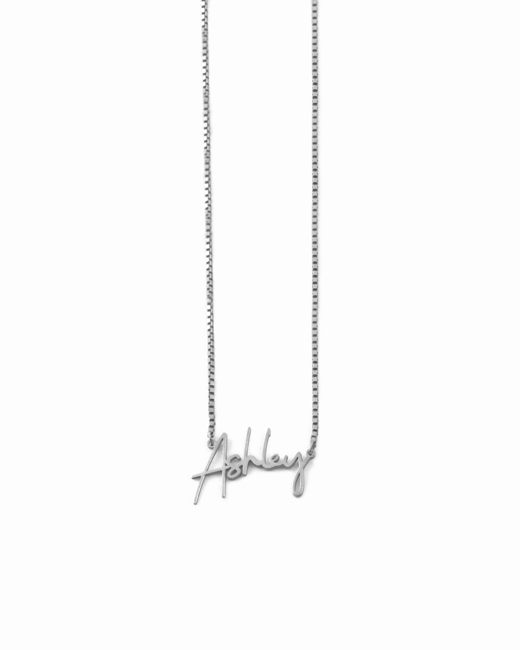 Personalized Name Bar Chain Necklace