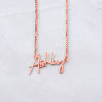 Personalized Name Bar Chain Necklace