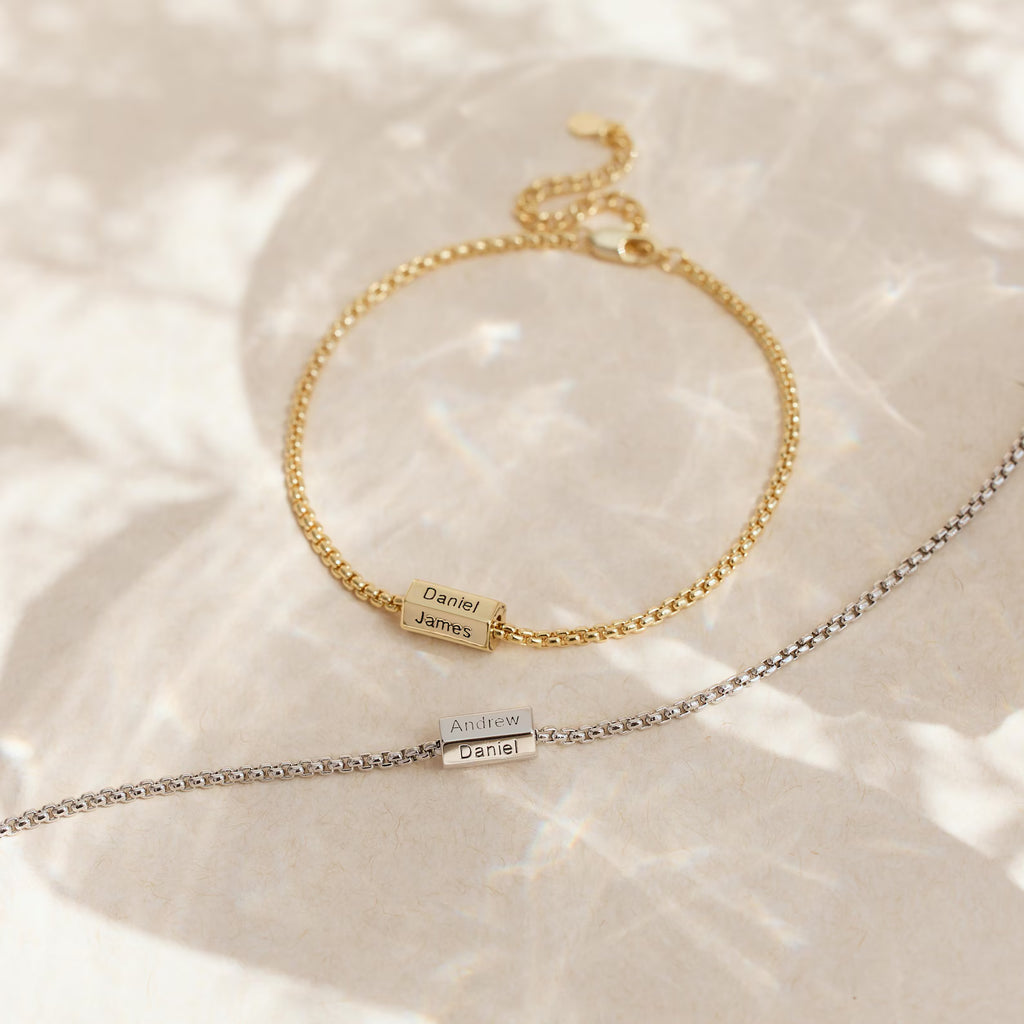 Personalized Name Chain Bracelet