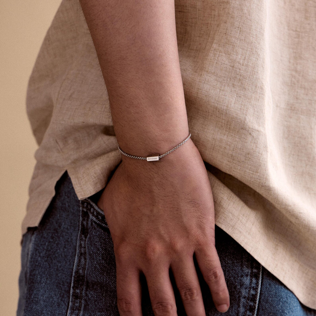 Personalized Name Chain Bracelet