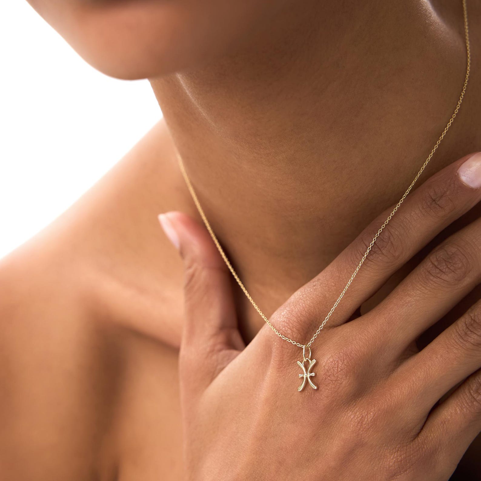 Pisces Zodiac Necklace