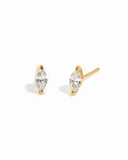 Prong Set Marquise DIamond Studs