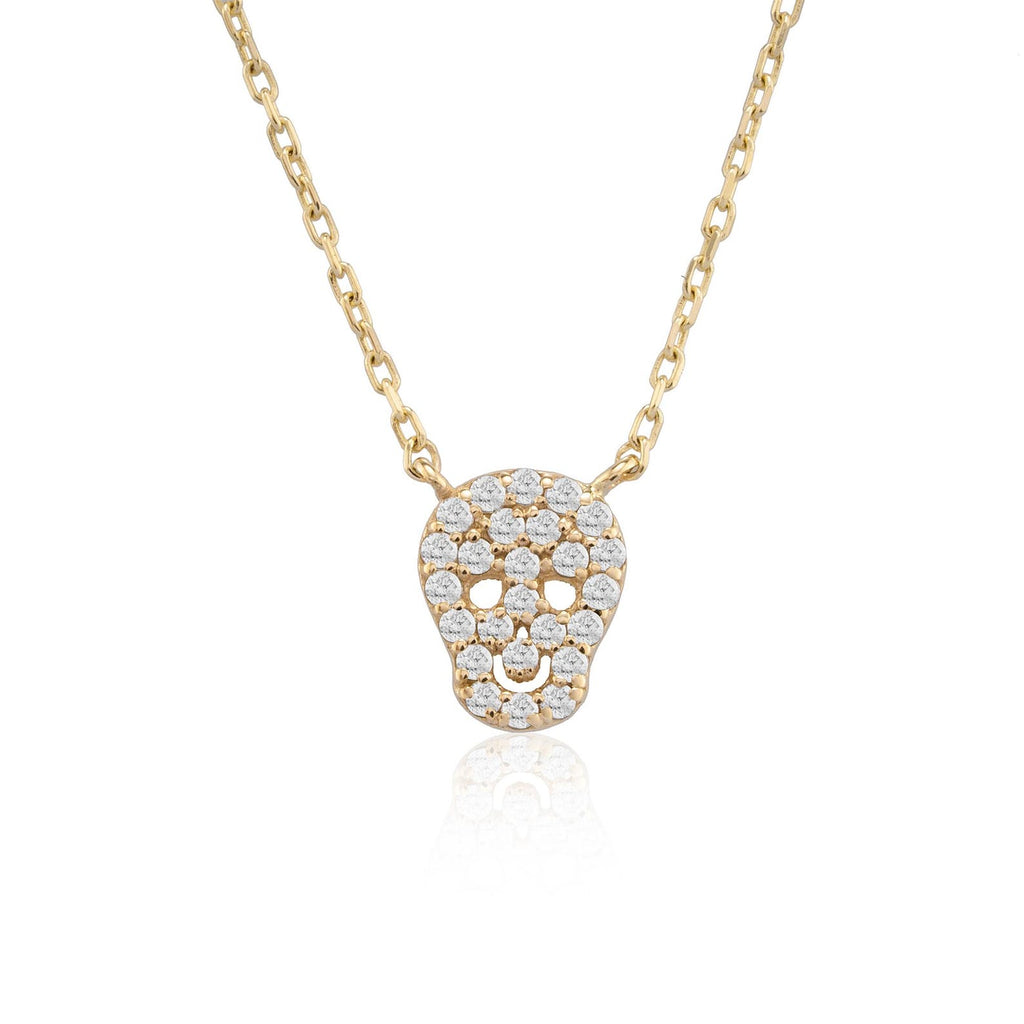 Skull Diamond Necklace