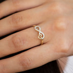 Romantic Infinity Ring