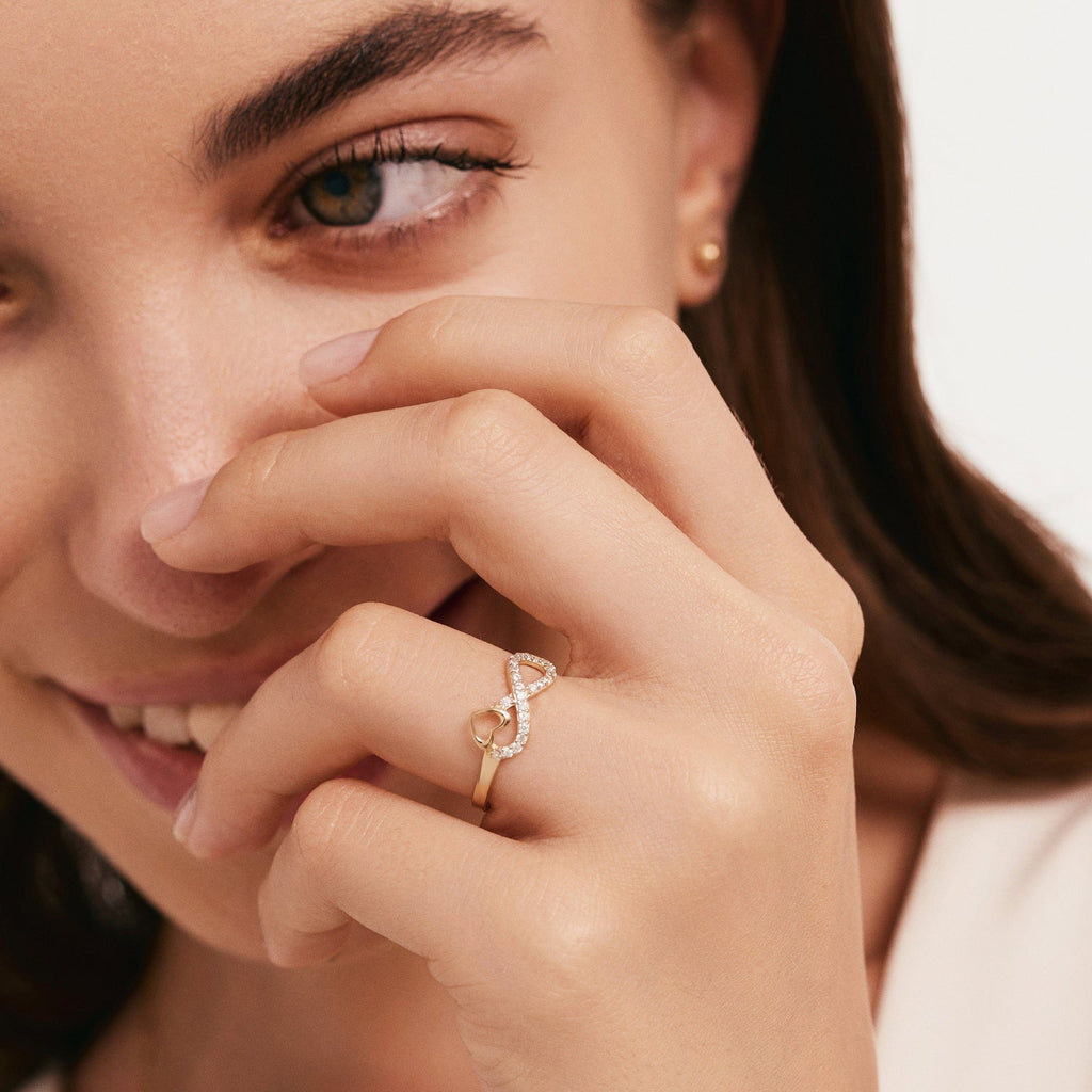 Romantic Infinity Ring