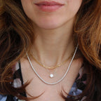 Round Prong Setting Solitaire Necklace