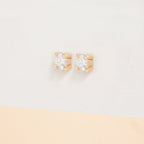 Round Solitaire Studs