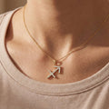 Sagittarius Arrow Pavé Symbol Pendant Necklace