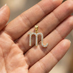 Scorpio Zodiac Diamond Necklace
