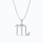 Scorpio Zodiac Diamond Necklace