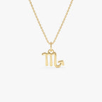Scorpio Zodiac Pendant Necklace