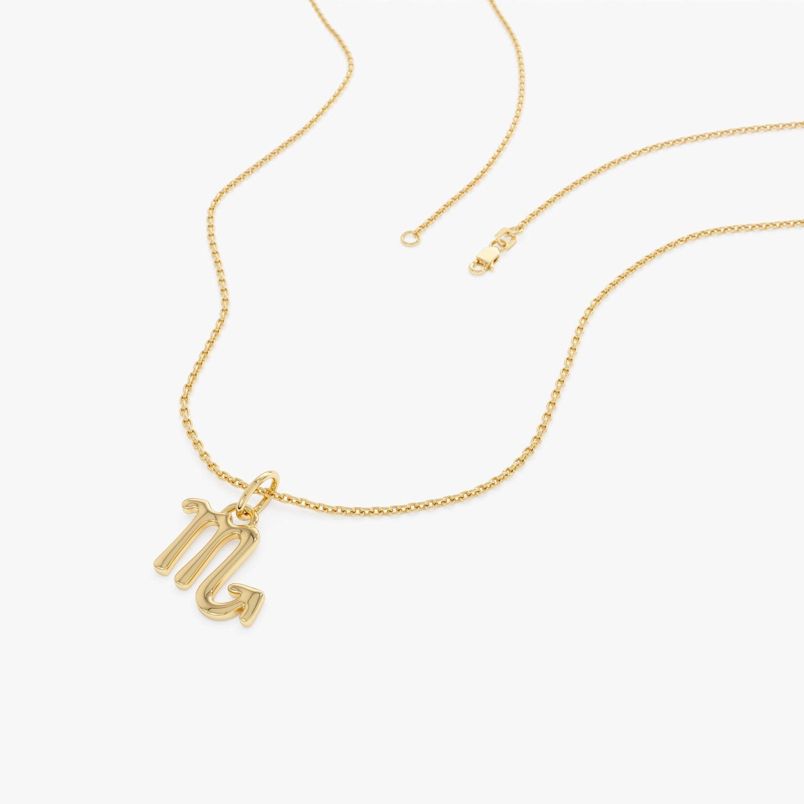 Scorpio Zodiac Pendant Necklace