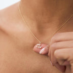 Scorpio Zodiac Pendant Necklace