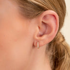 Signature Diamond Hoops