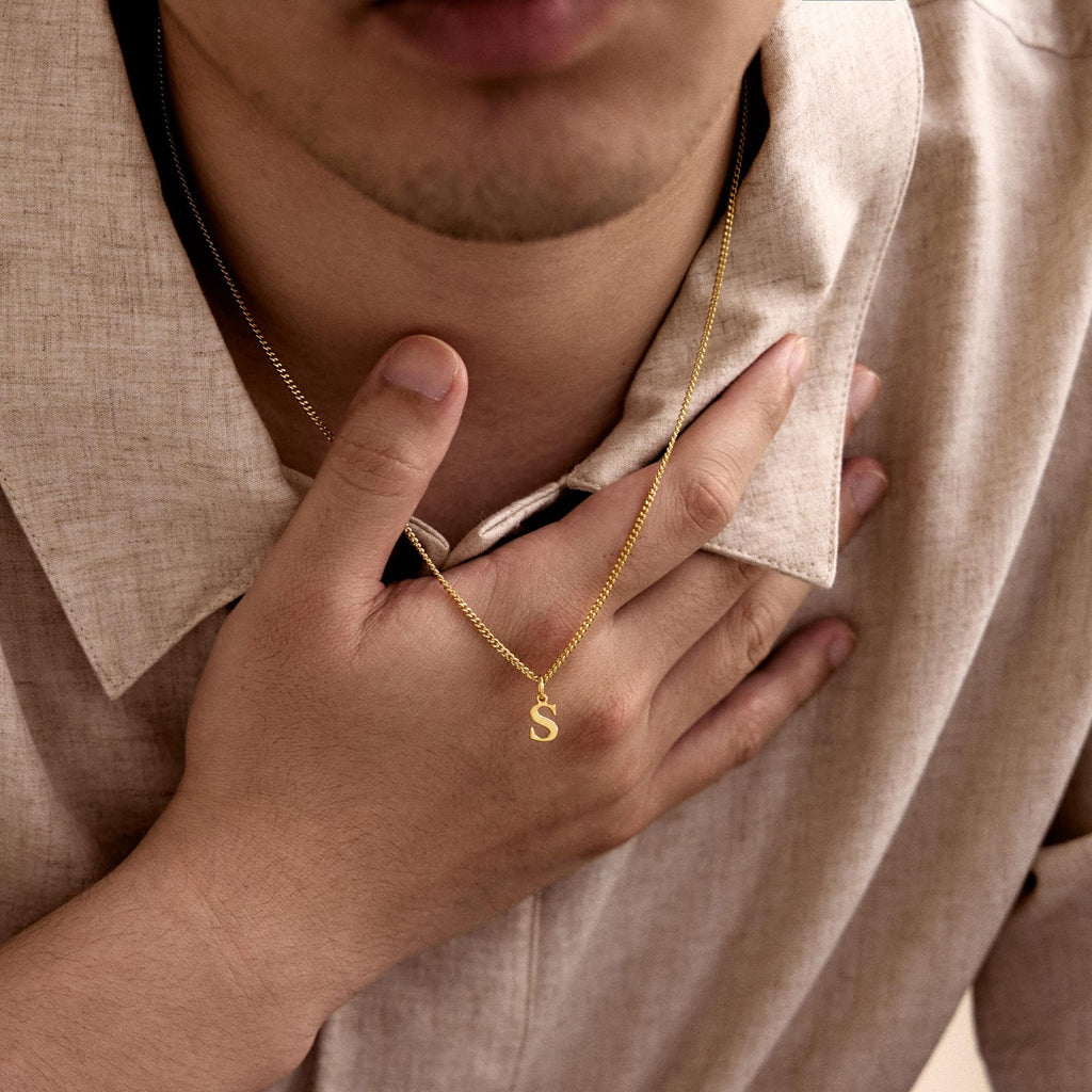 Signature Letter Necklace