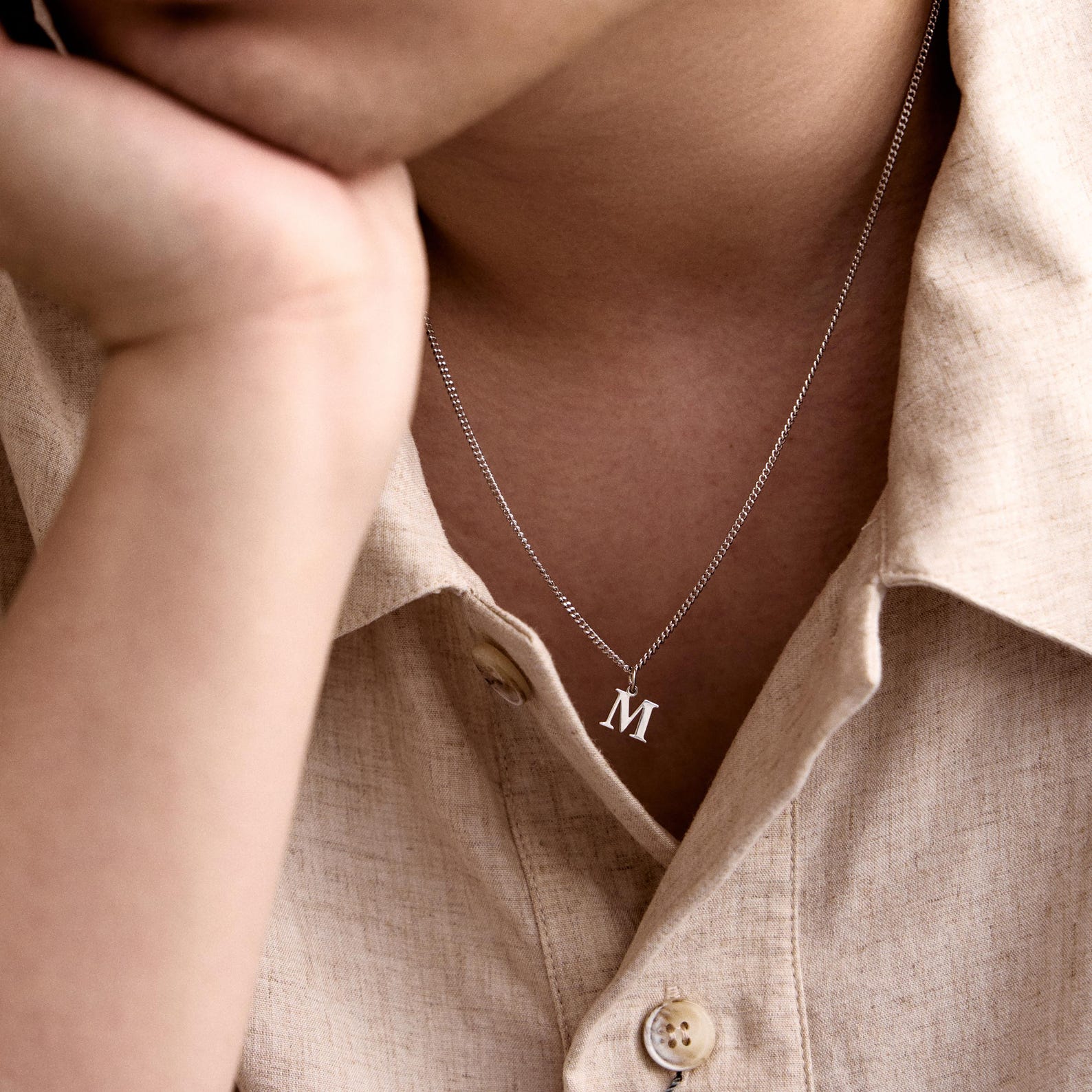 Signature Letter Necklace