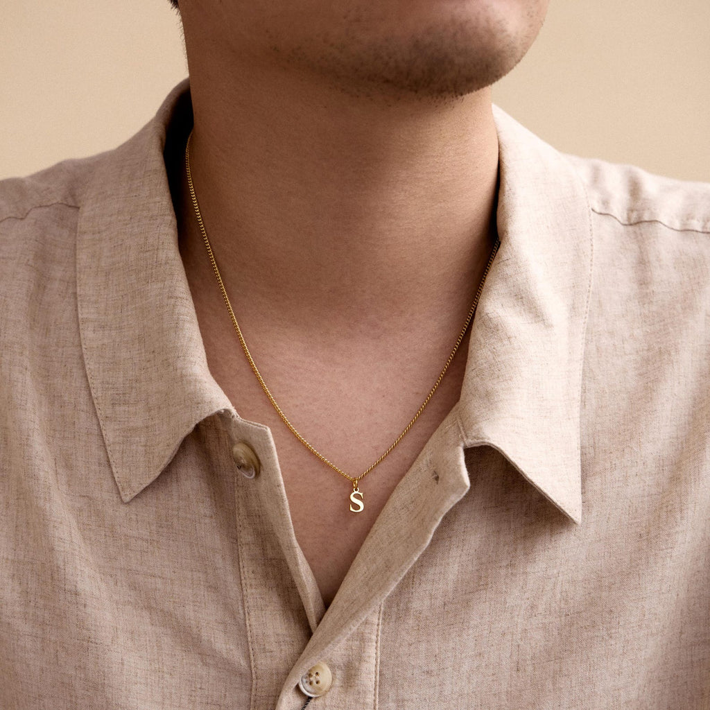 Signature Letter Necklace
