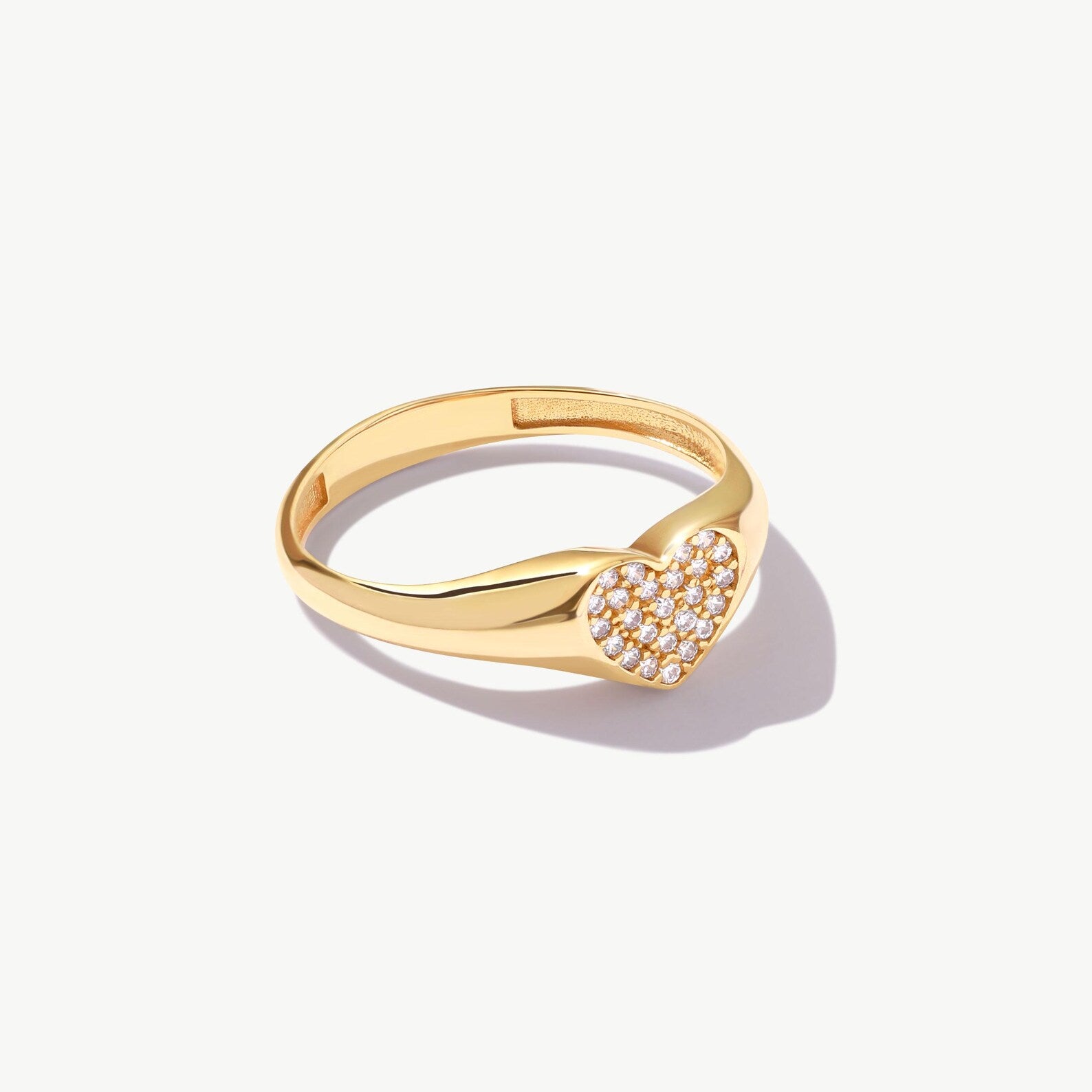 Silent Promise Heart Ring
