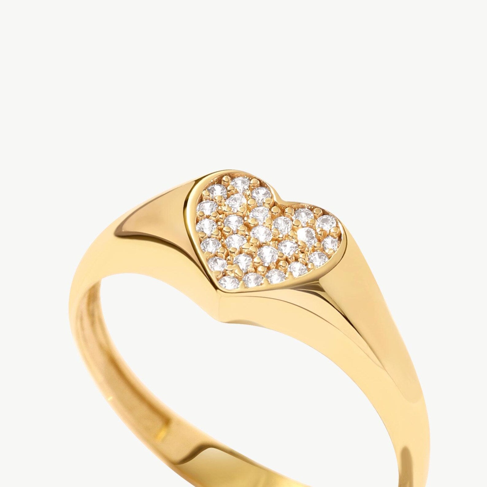 Silent Promise Heart Ring