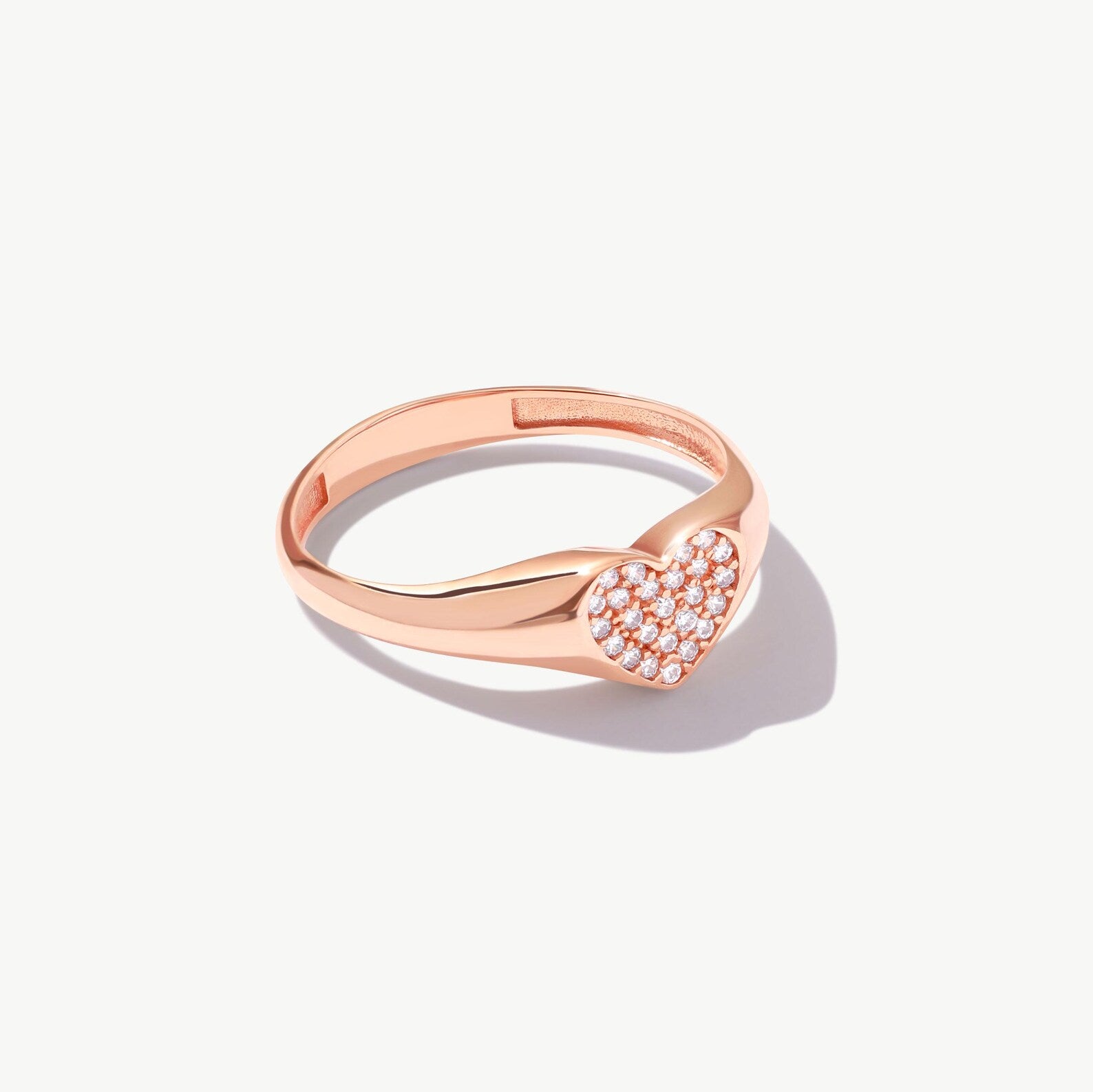 Silent Promise Heart Ring