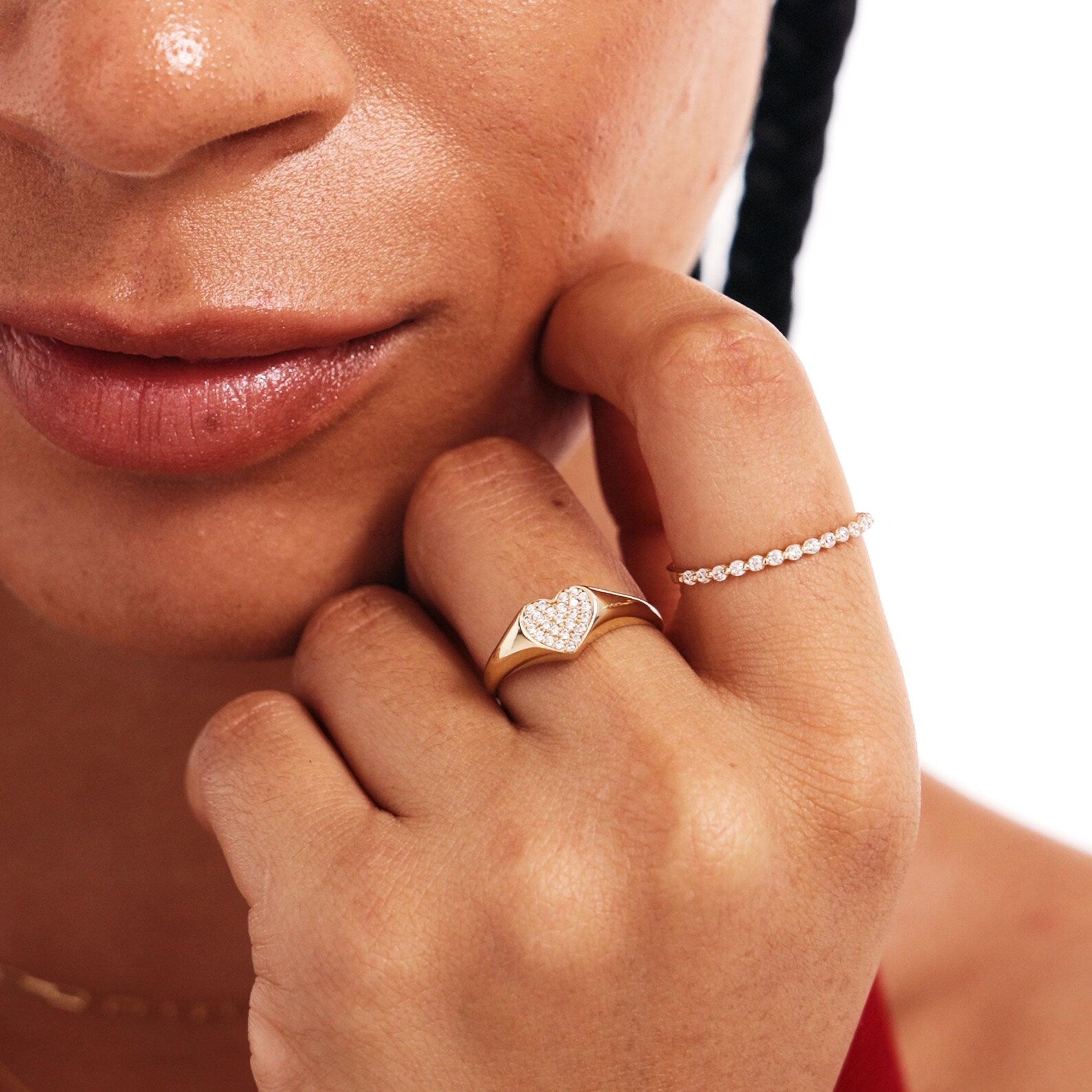 Silent Promise Heart Ring