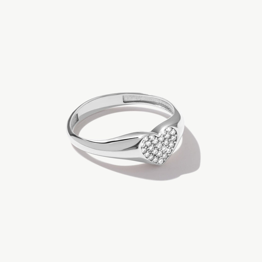 Silent Promise Heart Ring