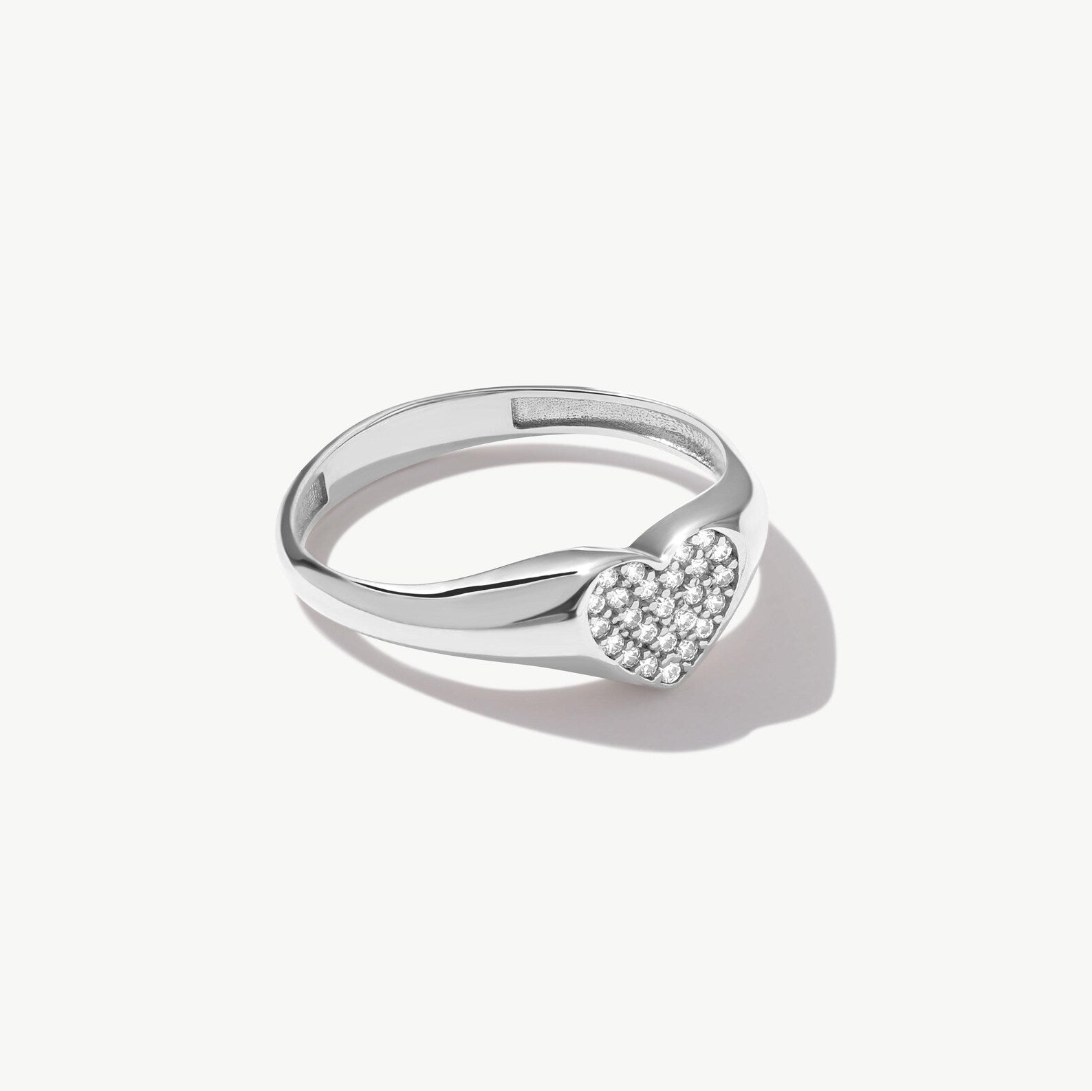 Silent Promise Heart Ring