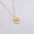 Sunburst Medallion Pendant Necklace