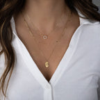 Sunburst Medallion Pendant Necklace