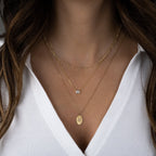 Sunburst Medallion Pendant Necklace