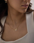 Sweet Bow Diamond Pendant Necklace
