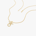 Taurus Zodiac Pendant Necklace