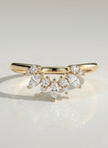 The Alira Ring - Marquise Diamond Floral Cluster Contour Ring
