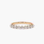 The Aurelia Band - Diamond Half Eternity Ring